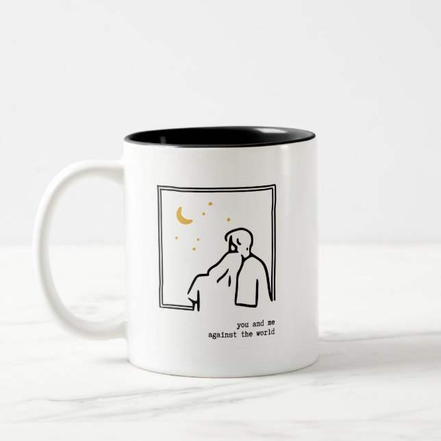 Tasse 2 Couleurs You and Me  (Gauche)