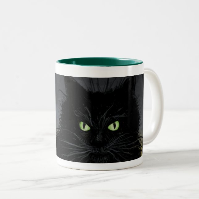 Tasse 2 Couleurs Yule Cat (Devant droit)
