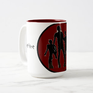 Tasse 2 Couleurs Zombie