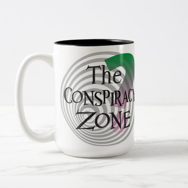 Tasse 2 Couleurs Zone de conspiration (Gauche)
