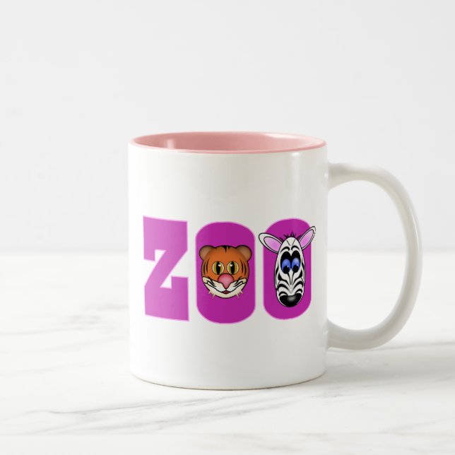 TASSE 2 COULEURS ZOO (Droit)