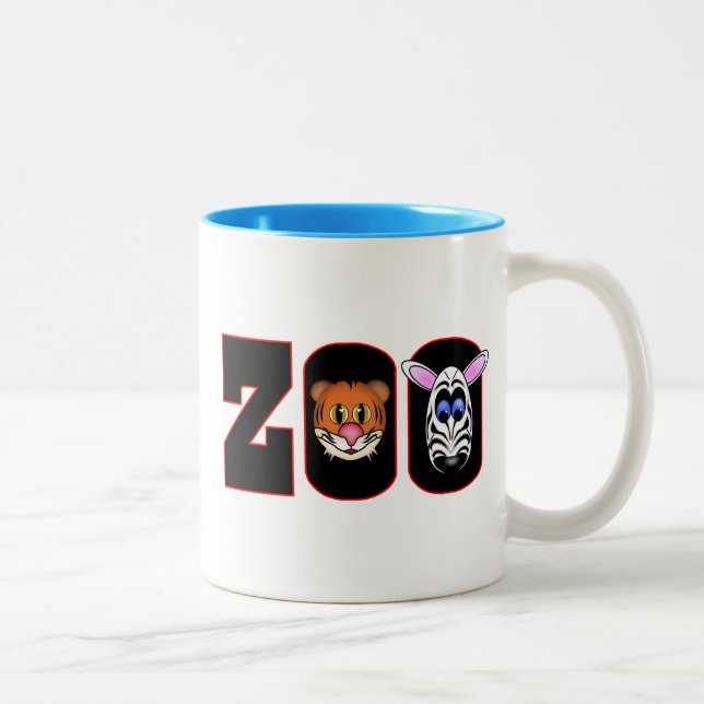 TASSE 2 COULEURS ZOO (Droit)