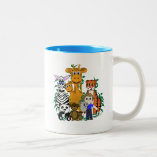 Tasse 2 Couleurs ZOO Boy