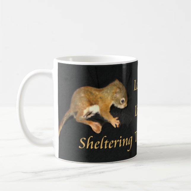 Tasse 2 d'écureuil du bébé de beau Lita (Gauche)