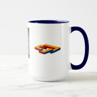 Tasse 2 der optischen Illusion