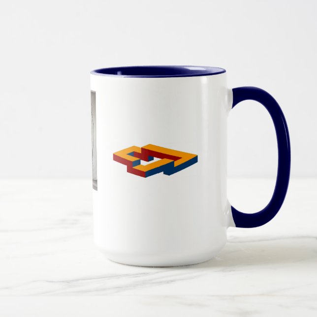 Tasse 2 der optischen Illusion (Rechts)