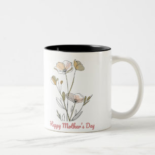Tasse 2 Happy Mother's Day Farben