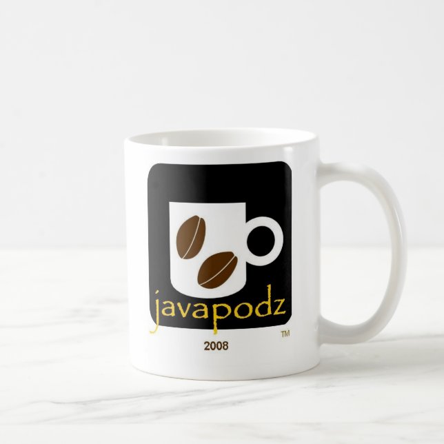 Tasse 2-Sided de JavaPodz 2008 (Droite)
