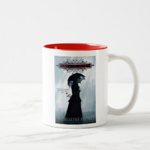 Tasse, 2 Ton, Abdeckung, Dame der Asche Zweifarbige Tasse