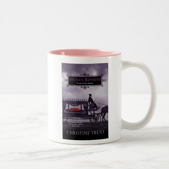 Tasse, 2 Ton, die Abdeckung, gestohlen bleibt Zweifarbige Tasse (Rechts)