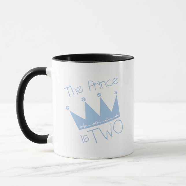 Tasse 2èmes T-shirts et cadeaux d'anniversaire de prince (Gauche)