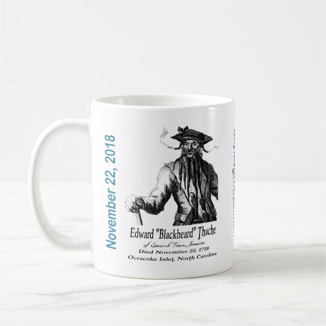 Tasse 300th de recherche d'Edouard "Blackbeard" (Gauche)