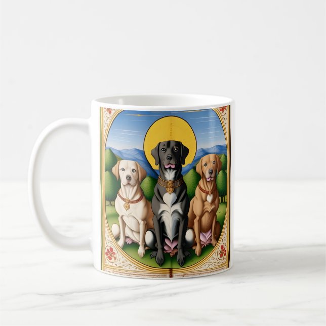 Tasse 3 chiens  (Gauche)