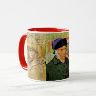 Tasse 3 different Van Gogh Self Portrait Paintings