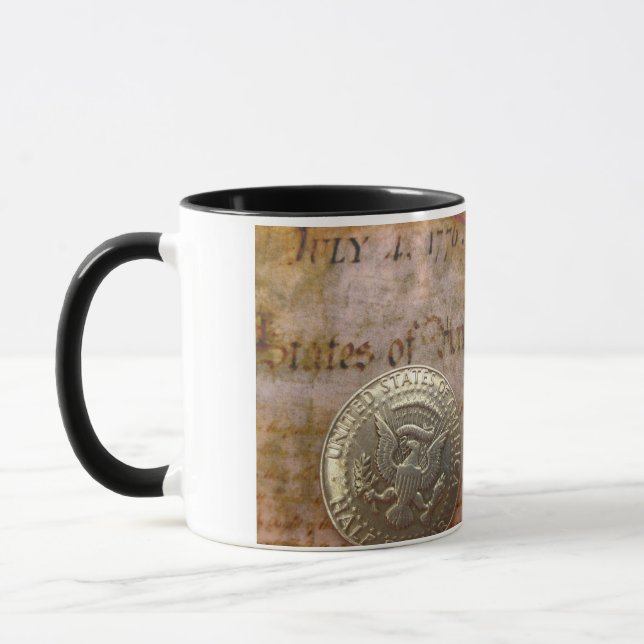 Tasse 4 juillet vintage (Gauche)