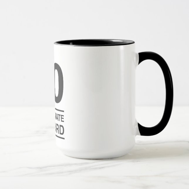 Tasse 50 le mot final de "F" (Droite)