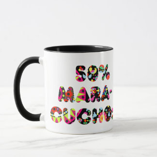 Tasse 50% Maracucho – Design folklorique de Maraca