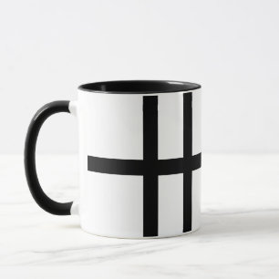 Tasse 5 a bissecté les lignes noires