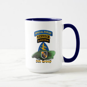 Tasse 5ème Vétérinaires des bérets verts SFG SF de