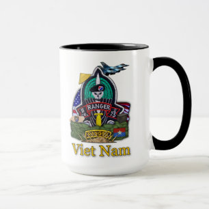 Tasse 75e bataillon de rangers aéroportés vétérans vietn