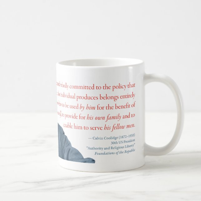 Tasse #8 "propriété personnelle " de Calvin (Droite)