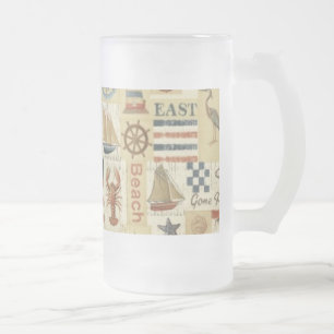 Tasse à bière nautique