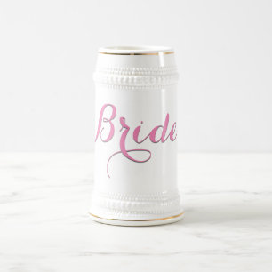 Tasse à bière pour la mariée, Cadeau pour l'enterr