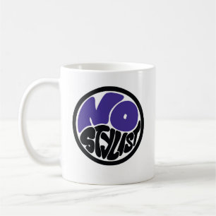 Tasse à café à emblème double purp NO STYLIST