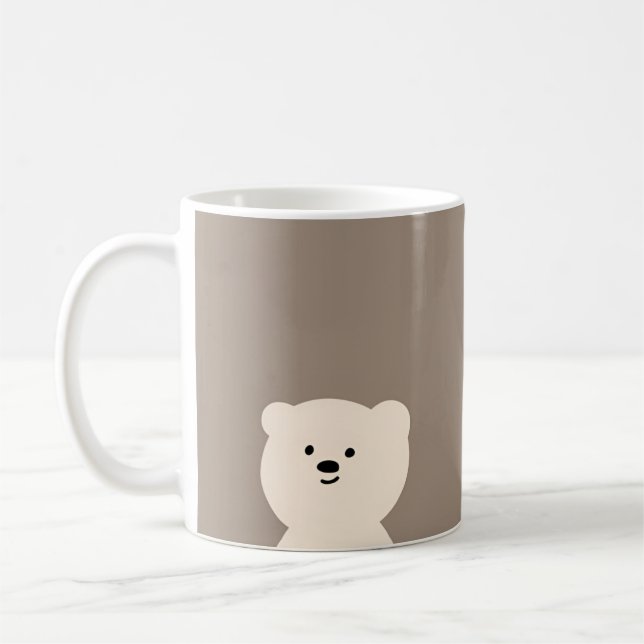 Tasse à café à l'ours confortable (Gauche)
