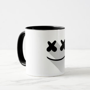 Tasse à café à motif gribouillis coloré Dessin a