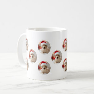 Tasse à café à motif personnalisé - Tête de chien