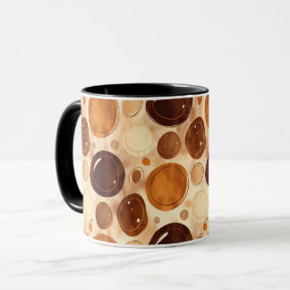 Tasse à café à texture de galet – Style neutre mod