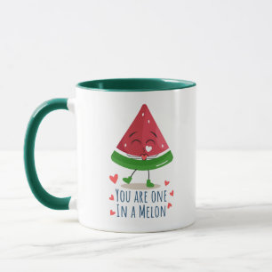 Tasse à café à thème de fruit esthétique