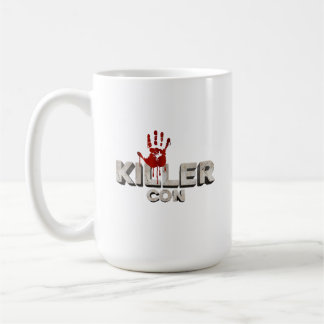 Tasse à café affichant le logo officiel du Killer