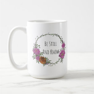 Tasse à café 'Arrête-toi et connais'