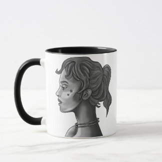 Tasse à café artistique Muse céleste