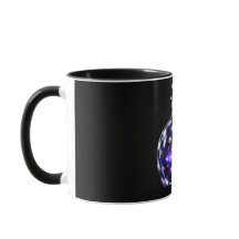 Tasse à café artistique Mystical Galaxy Magic Bott