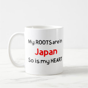 tasse à café aux racines japonaises