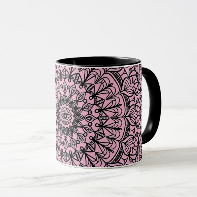 tasse à café avec caligraphie arabe (Devant droit)