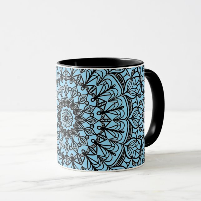 tasse à café avec caligraphie arabe (Devant droit)