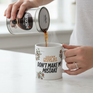 Tasse à café avec citation de motivation pour la m