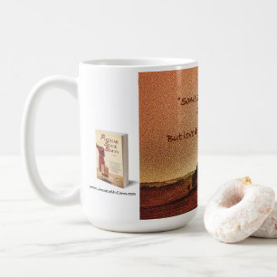 tasse à café avec citation inspirante sur l'art