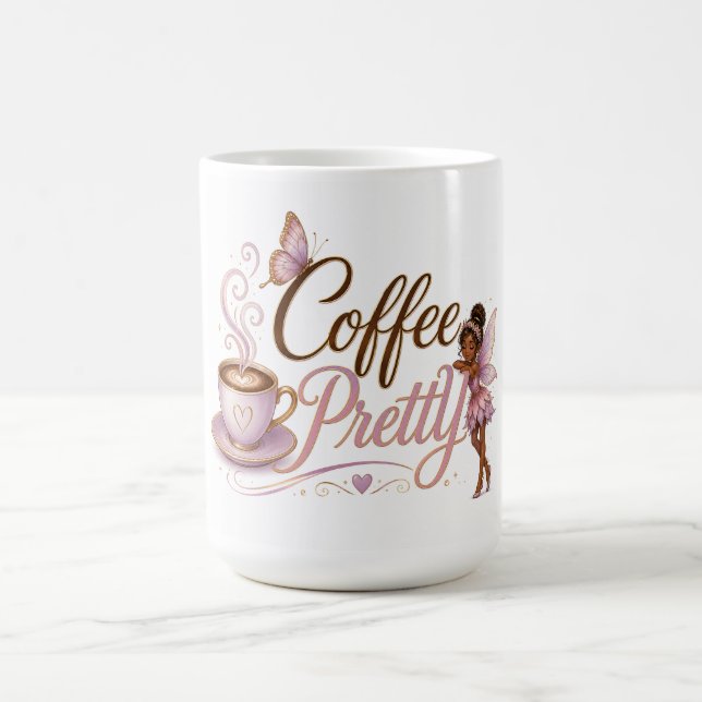 Tasse à café avec Coffee Pretty pixie (2) (Centre)