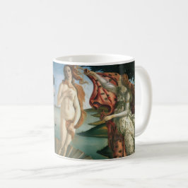 Tasse à café avec peinture Botticellis Venus