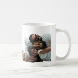 Tasse à café avec photo de famille personnalisée p