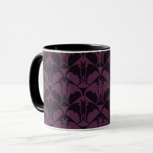 Tasse à café Batty Violet foncé