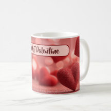 Tasse à café Be My Valentine remplie d'amour