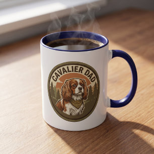 Tasse à café Beagle Dad Cadeau pour papa de chie