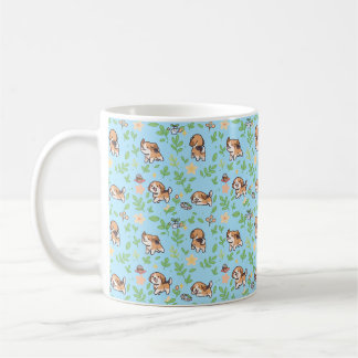 Tasse à café Beagle Fleur de printemps Cadeau de c