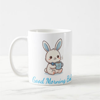 Tasse à café Bonjour Bobo Bunny - Mignon Kawaii